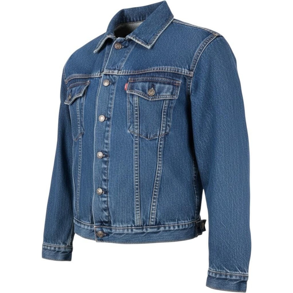 Women's Vintage 60s JCPenny Ranch craft Western Denim Jacket type 2 snap Size 40
